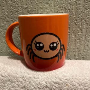 The Spider. Bug-on-a-Mug Collection. Personalised Mug. Cute and Quirky Gift Item.