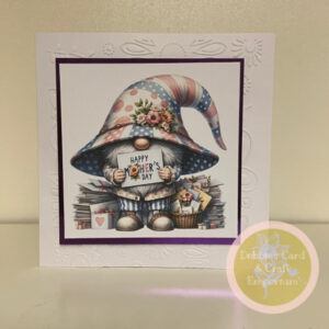 SALE— 2 for 1 Just For You & Puppy Love Mother’s Day Gonk Cards-5.5”sq with envelopes.