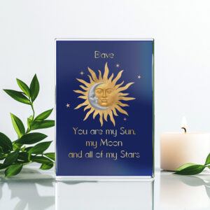 Sun and Moon Romance ornament