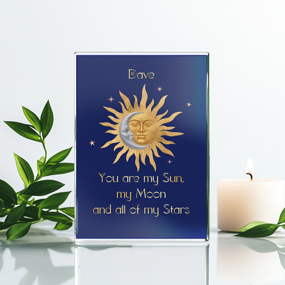 Sun and Moon Romance ornament