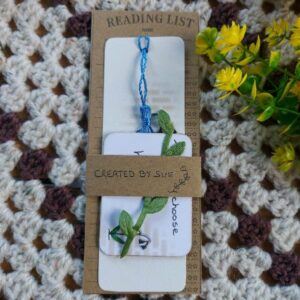 today I choose to be happy bookmark and affirmation card