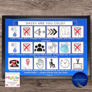 Custom A4 Social Story Board for Personalized Visual Support