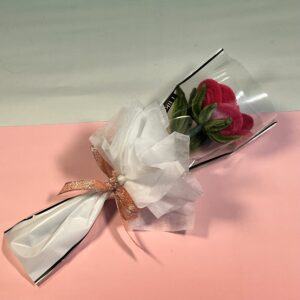 Wrapped Medium & Large Single Stem Rose Type A
