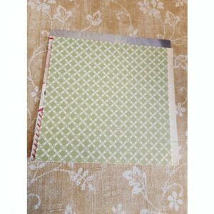 Paperstock, Set of 10 mixed colour and pattern, 6 by 6 inch papers