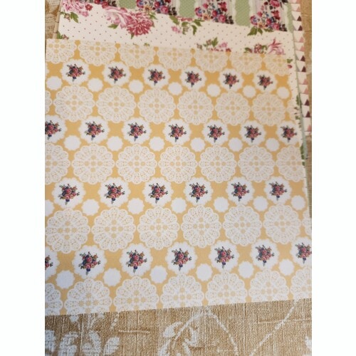 Paperstock, Set of 10 Pretty 6 by 6 inch papers - Image 5