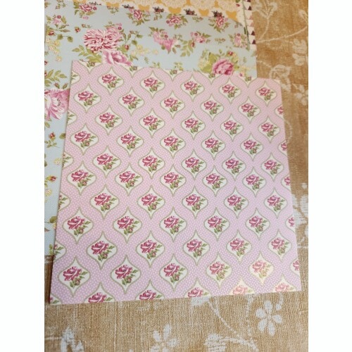 Paperstock, Set of 10 Pretty 6 by 6 inch papers - Image 3