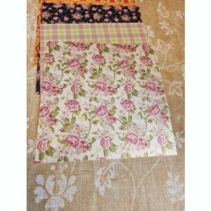 Paperstock, Set of 10 Pretty 6 by 6 inch papers