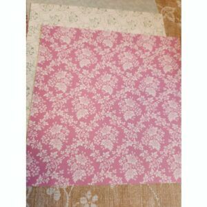 Paperstock, Set of 10 Pretty 6 by 6 inch papers