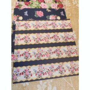 Paperstock, Set of 10 Pretty 6 by 6 inch papers