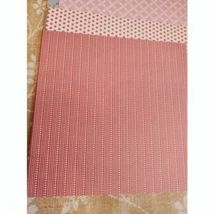 Paperstock, Set of 10 Pretty 6 by 6 inch papers