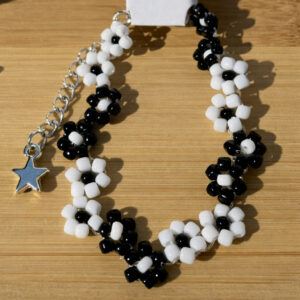 Duobloom Friendship Bracelet – Pick Your Two Colours | Handmade Flower Bracelet UK