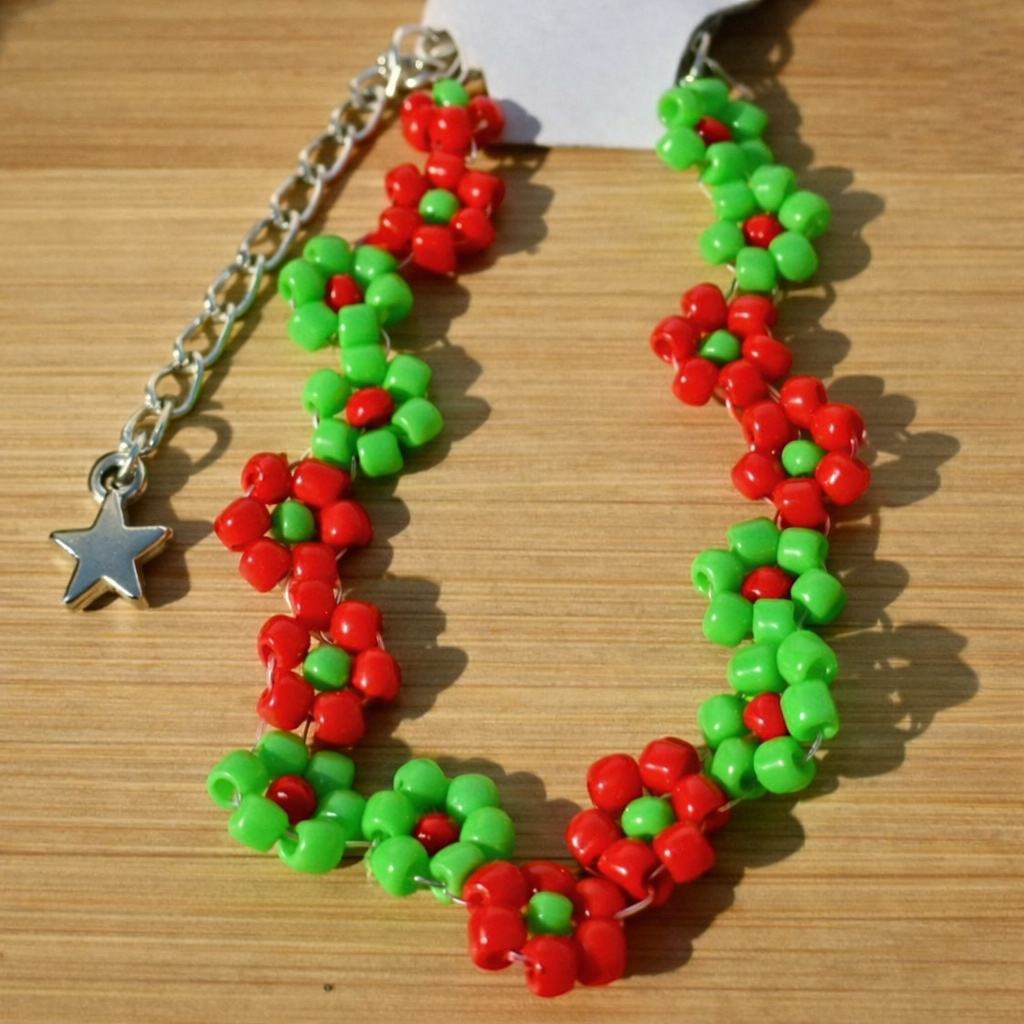 Duobloom Friendship Bracelet – Pick Your Two Colours | Handmade Flower Bracelet UK - Image 3