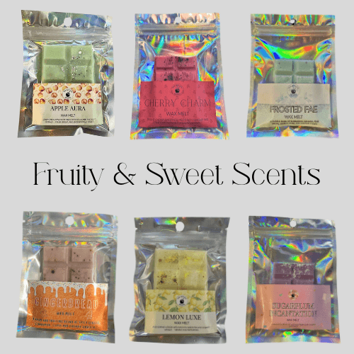 Wax Melt Snap Bars - Fruity & Sweet Scents