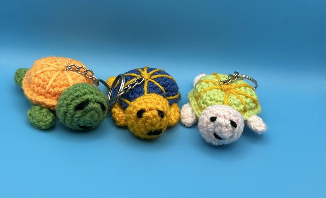 Customizable Turtle Keyring - UKCA Tested