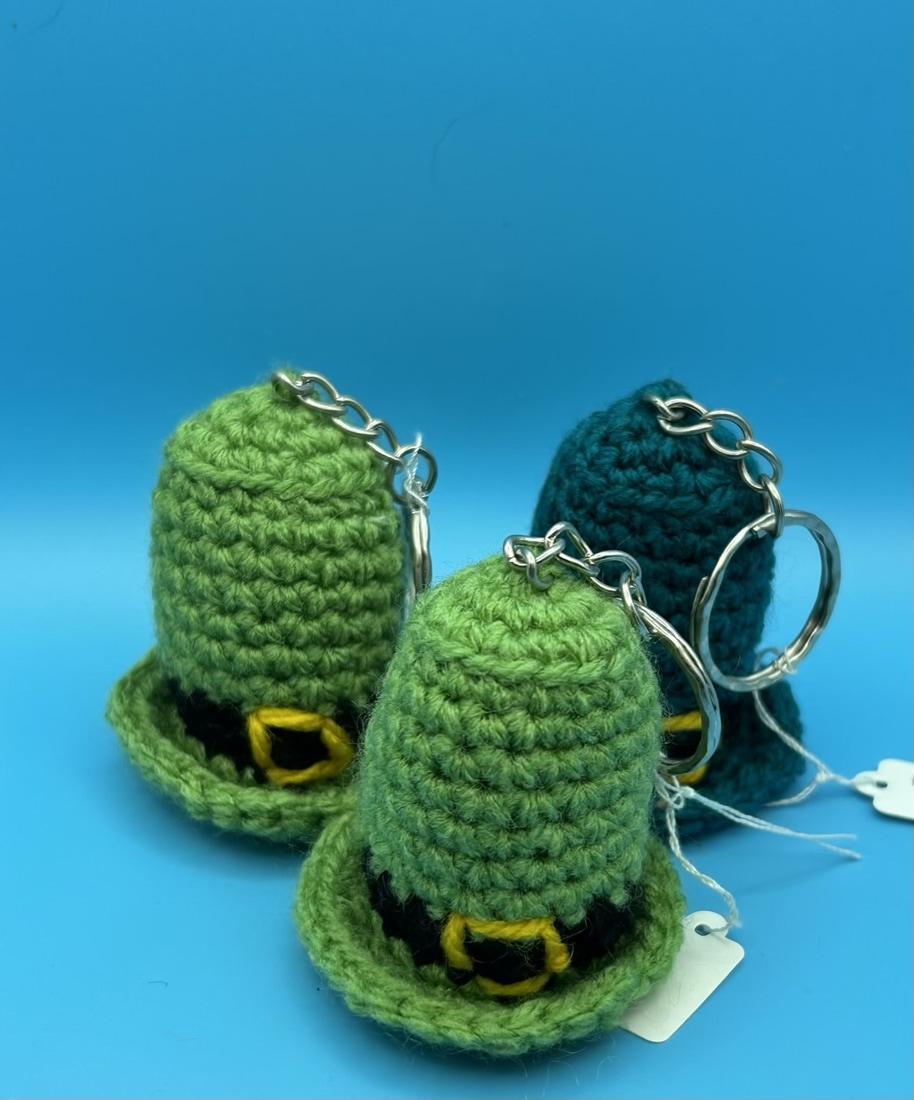 Lucky Leprechaun Hat Keyring - UKCA Tested
