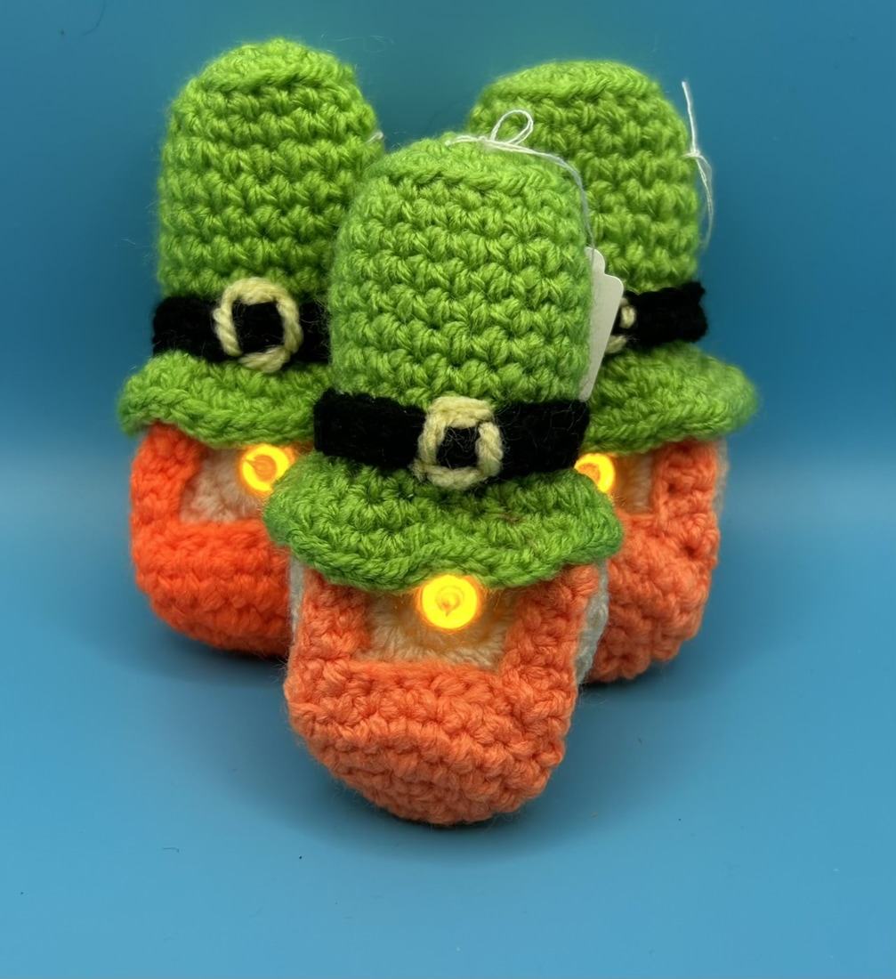 Lucky Leprechaun Tealight Cover - Decorative UKCA Tested Design