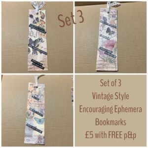Set of 3 Vintage Style Encouraging (Set3)