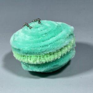 Pastel Macaron Keychain/Bag Charm – Cute and Colorful Accessory