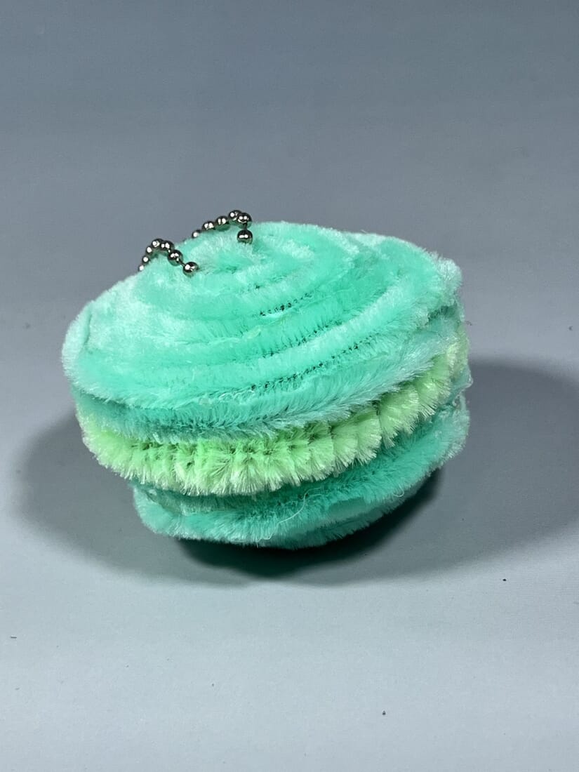 Pastel Macaron Keychain/Bag Charm - Cute and Colorful Accessory