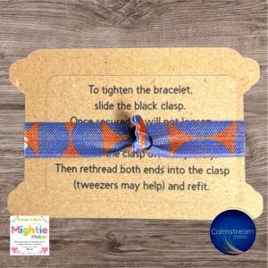 Stretchy Sublimated Bracelet – Your Voice Matters – Festival‑Style, Reusable & Adjustable