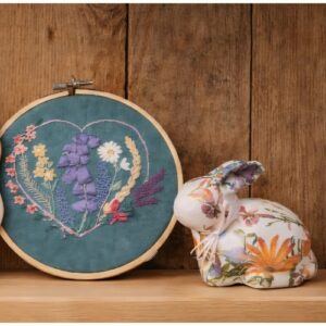 Wildflowers Embroidery Hoop Art, Mothers Day Gift, Can be personalised