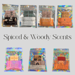 Wax Melt Snap Bars – Spiced & Woody Scents