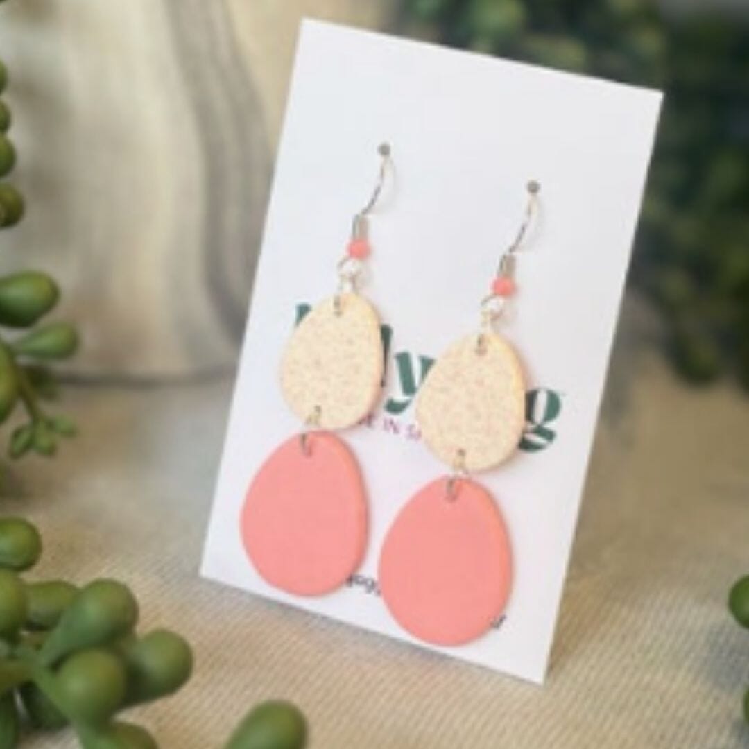 Eggstravaganza Collection Easter Earrings – Handmade Polymer Clay Egg Drop Statement Jewellery UK - Image 3