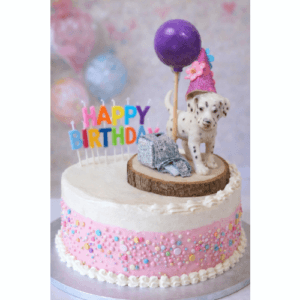 Dalmatian Puppy Cake Topper, Novelty Birthday Gift