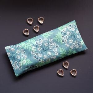Cow Parsley Lavender & Flax Seed Eye Pillow - Removable Washable Cover