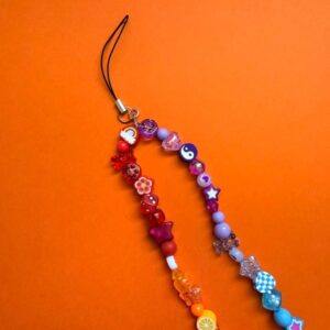 Handmade Rainbow Phone Charm