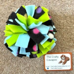 Handcrafted treat ball for pets! (small size)