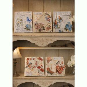 Handmade Greeting Cards, 12 by 12 cm, 5 available