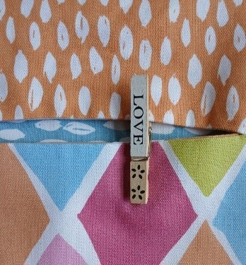 'LOVE'- Peg bag. All proceeds to The Stroke Association - Image 3