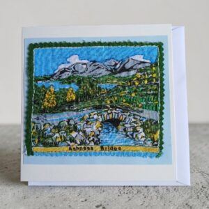 Greetings card, Lake District . Ashness Bridge. All proceeds to The Stroke Association.