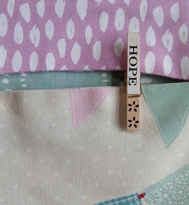 'HOPE' Peg bag. All proceeds to The Stroke Association . - Image 3