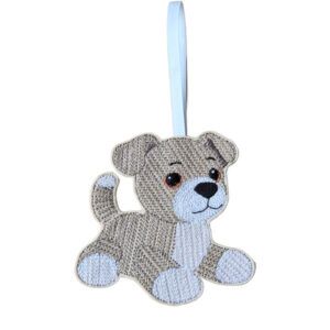 Stitched in Knit – A Puppy Full of Gentle Character Decoration