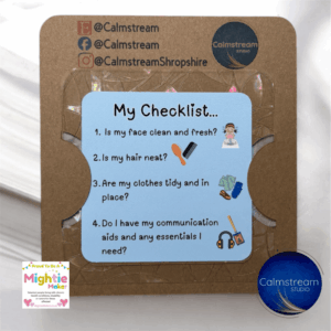 My Checklist Mirror Cling – Visual Reminder for Getting Ready and Out-the-Door