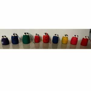 Handmade Grumpy Mindfulness Stones & Bag Charms