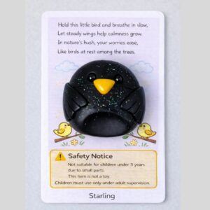 British Garden Bird Keepsake Stones – Handmade Polymer Clay Pocket Tokens Gift UK