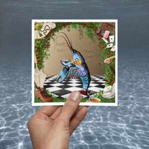 ‘Alice’ Lobster Quadrille Greetings Card or Print