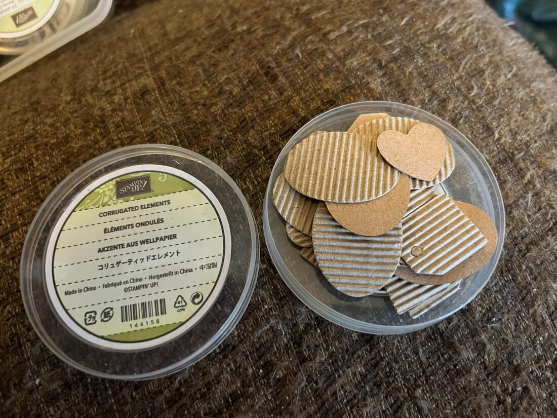 Stampin' UP! Corrugated Elements