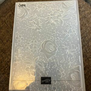 Stampin’ UP! Floral 3D Embossing Folder