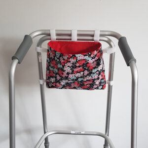 Handmade Cherry Blossom Walker Bag - Floral Zimmer Frame Accessory