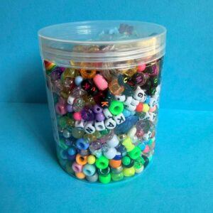 DIY Bracelet Kit with Assorted Beads and Alphabet Beads
