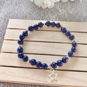 Lapis Lazuli Natural Gemstone Bracelet