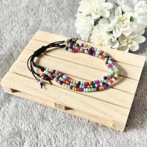 Colourful 3-Strand Bracelet