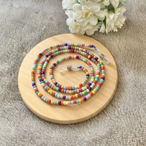 Colourful Seed Bead Glasses Cord – 70cm Long