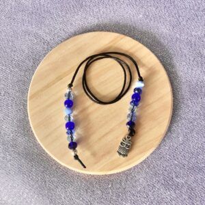 Beaded Owl Bookmark