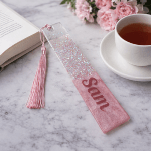 Personalised Handcrafted Resin Bookmark