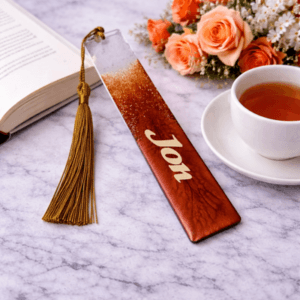 Personalised Handcrafted Resin Bookmark (Copy)